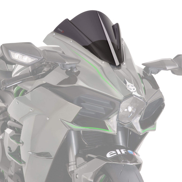 Puig Puig racing screen | dark smoke | kawasaki ninja h2 2015>current